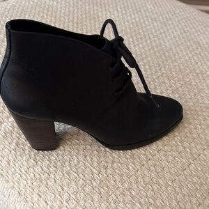 UGG Black Lace-Up Ankle Booties